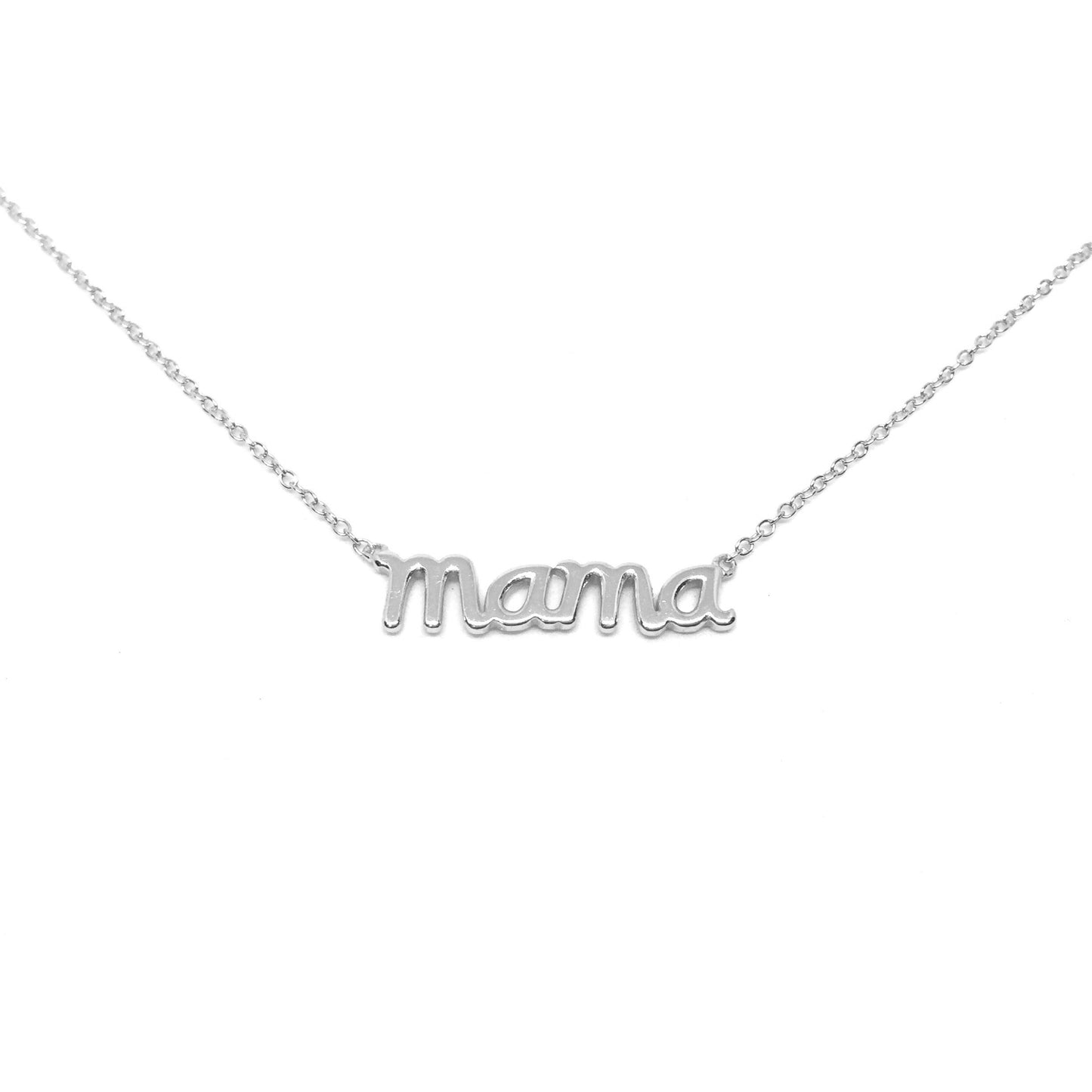 Collar Mamá de Plata