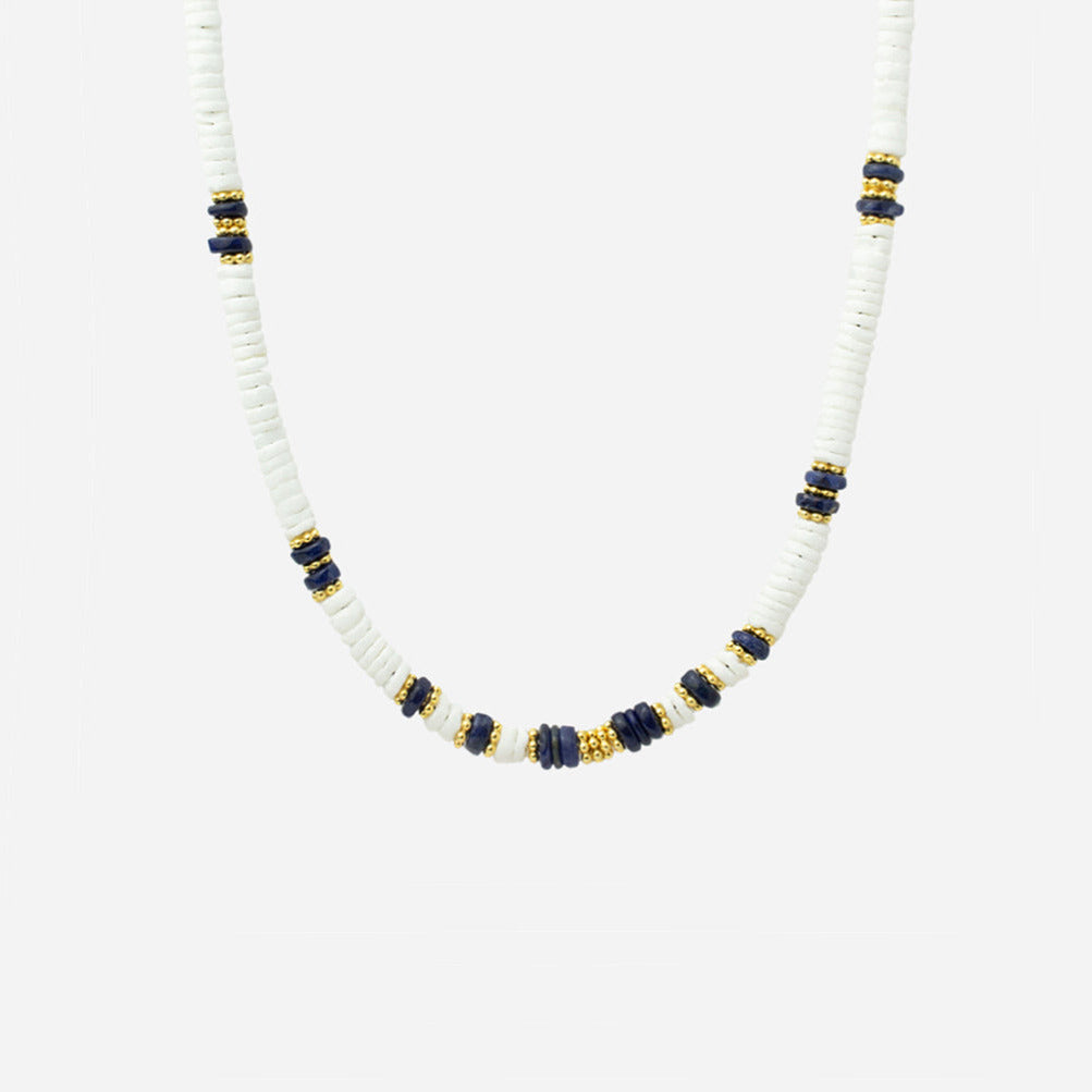 Collar de Concha y Lapislázuli