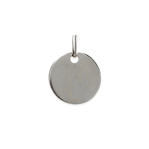 Medalla suelta de Plata 15mm