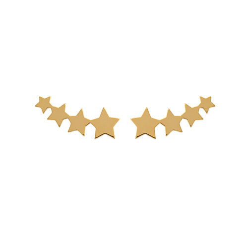 pendientes trepadores de estrella