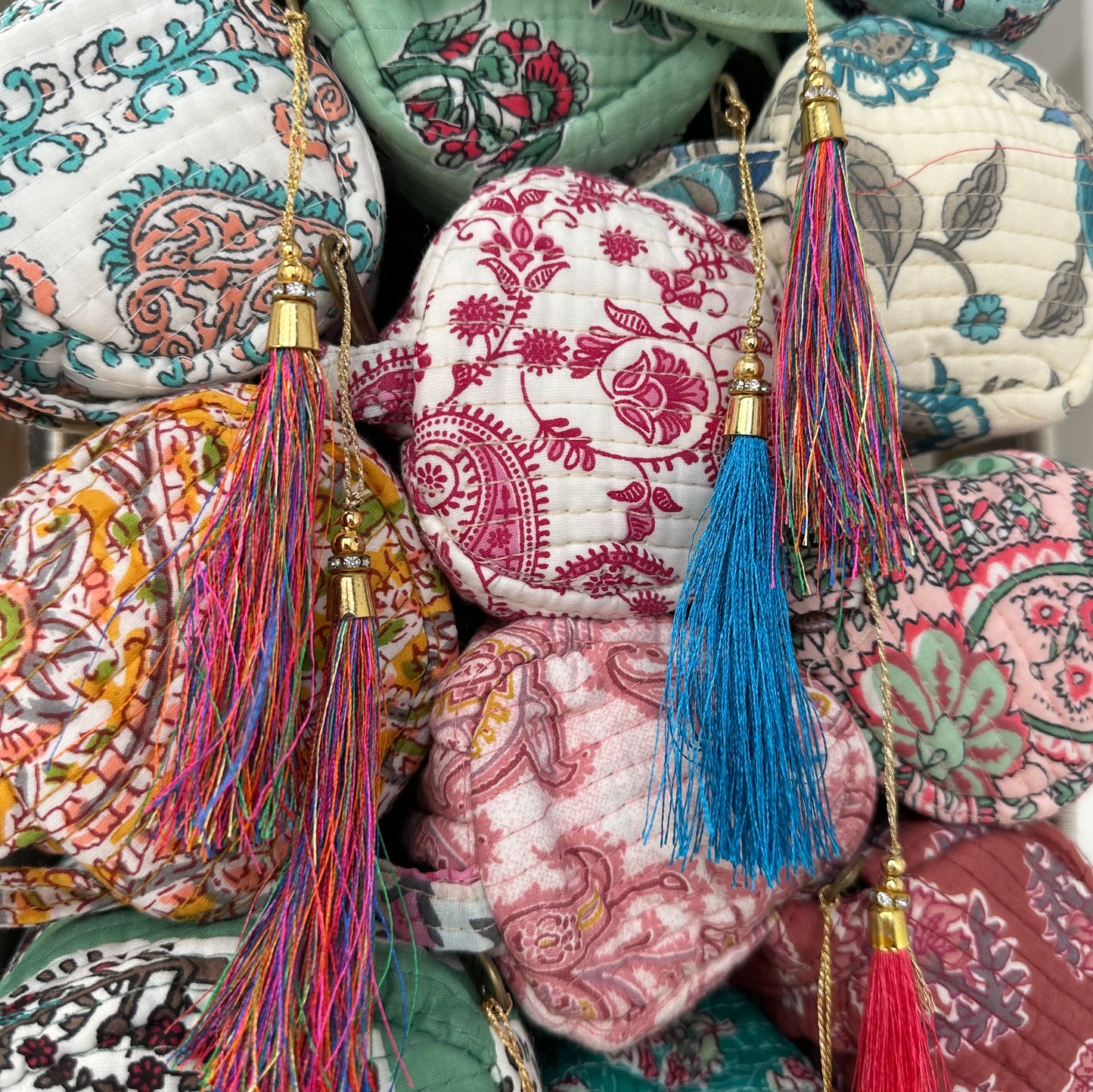 Estuche de Tela con Estampado (Varios Estampados)