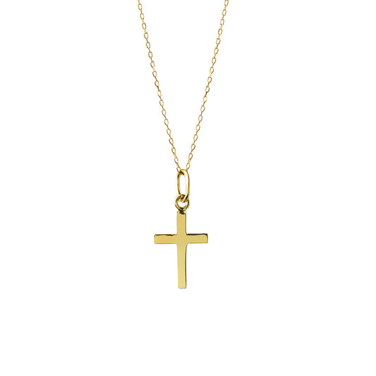 Collar de Oro con Cruz
