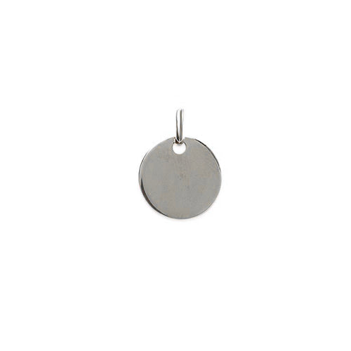 Medalla suelta de Plata 11mm