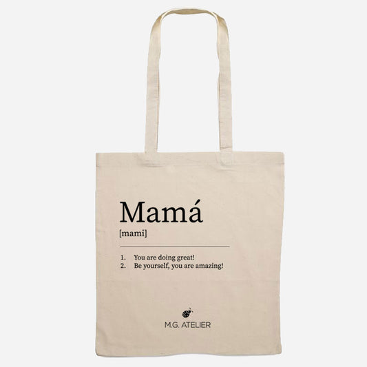 Bolsa de tela Mamá