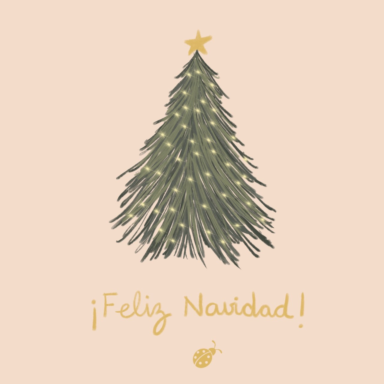 Tarjeta de felicitación con tu mensaje